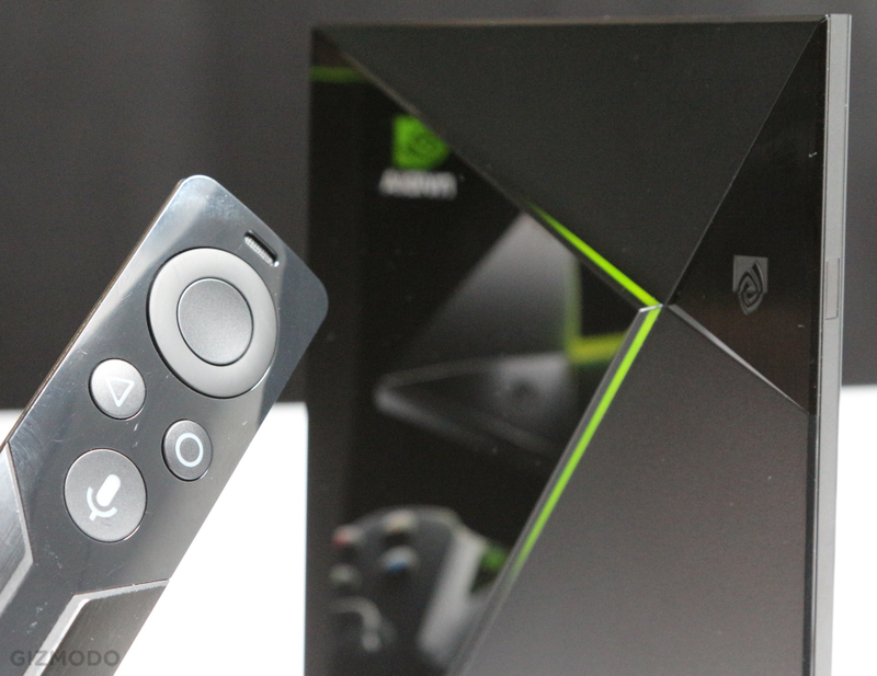 Illustration for article titled Nvidia Shield Console Hands-On: Yep, That's One Sleek Set Top Box